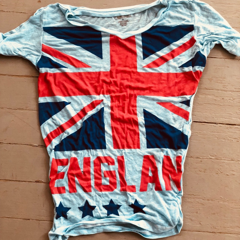 see-through England T-shirt
